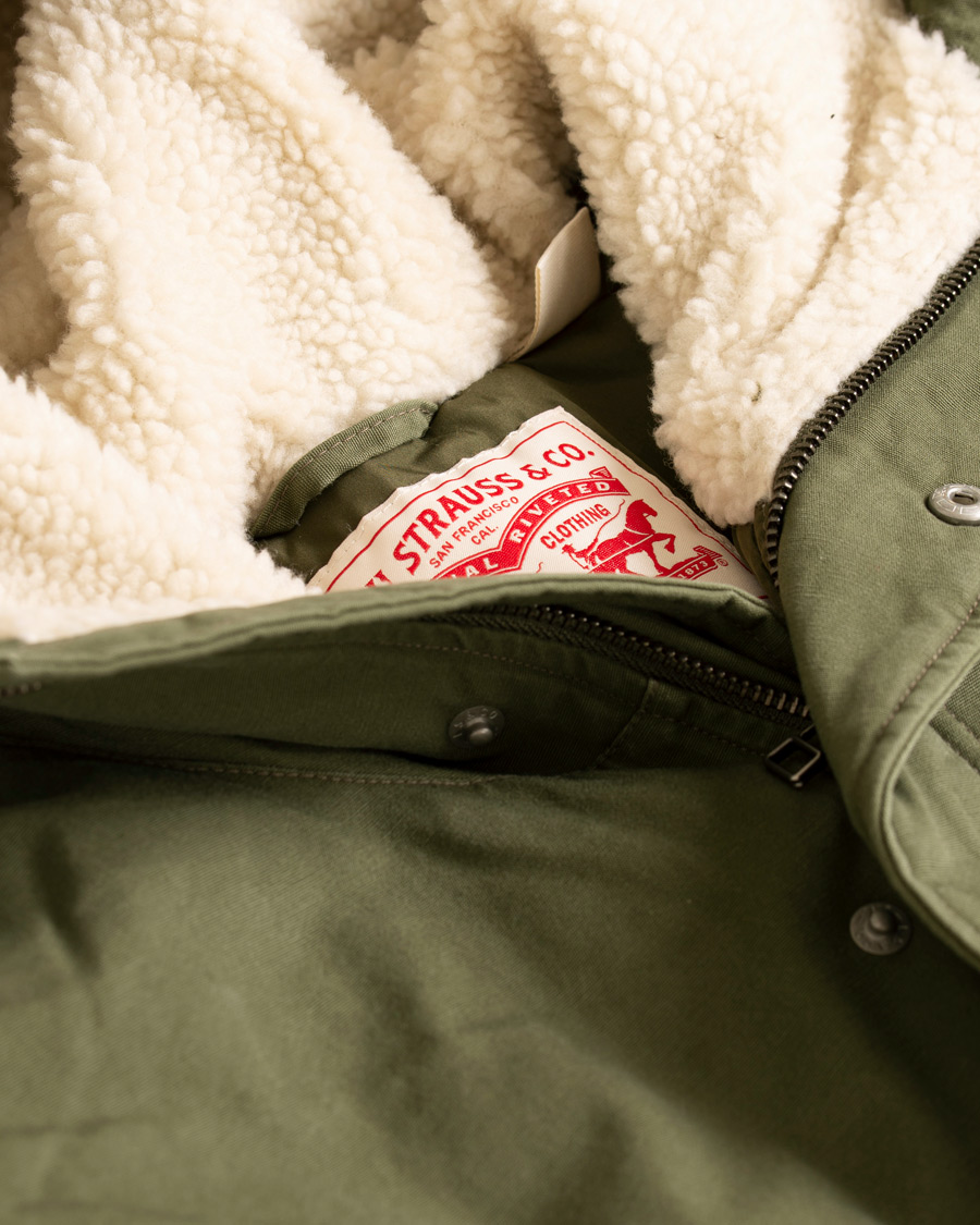 Herre | Jakker | Levi's | Thermore Padded Parka Olive Night