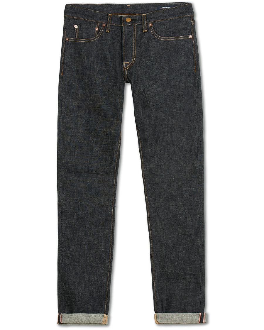 Herre | Jeans | The Workers Club | Slim Fit Jeans Raw Indigo Selvedge