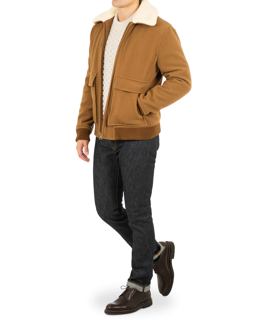 Herre | Jeans | The Workers Club | Slim Fit Jeans Raw Indigo Selvedge