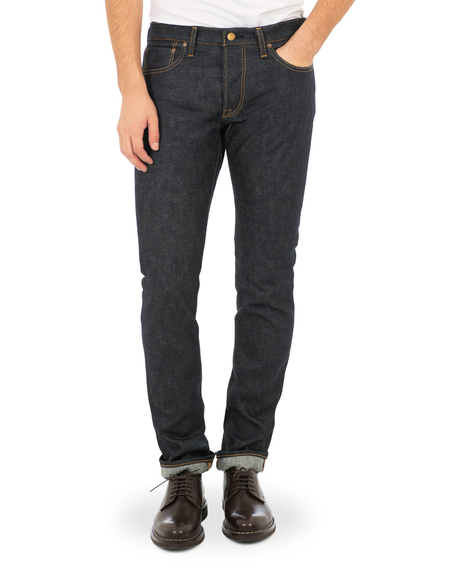Herre | Jeans | The Workers Club | Slim Fit Jeans Raw Indigo Selvedge