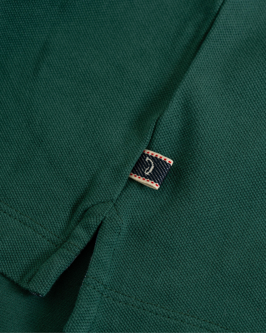 Herre | Pikéer | Jacob Cohën | Cotton Stretch Polo Green