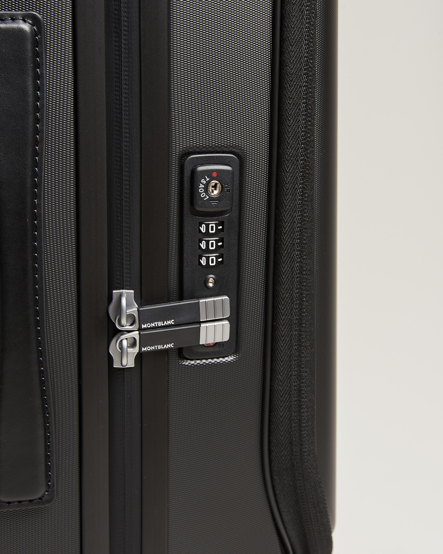 Herre | | Montblanc | Trolley Cabin w. Pocket 4 Wheels Black