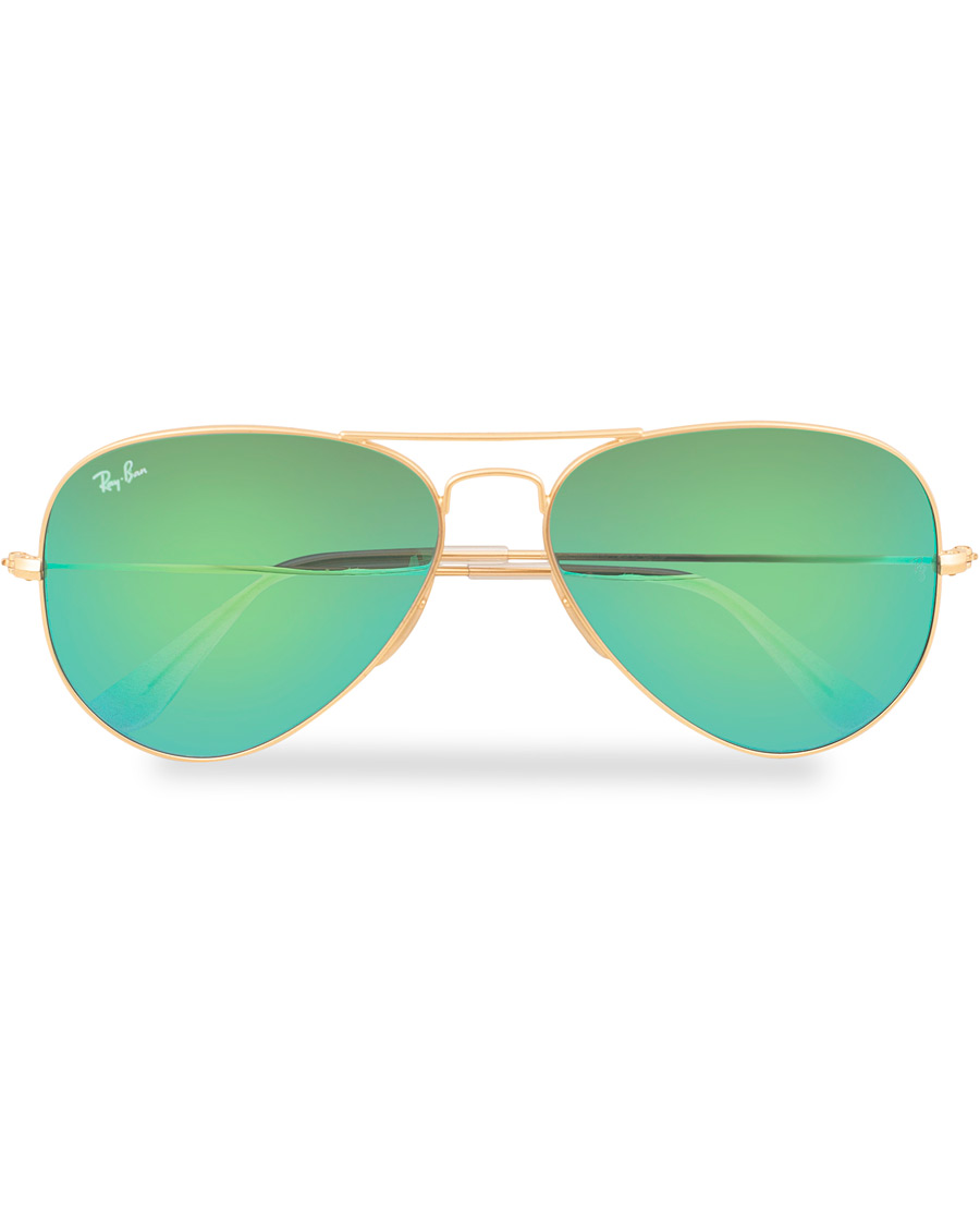 Herre | Solbriller | Ray-Ban | 0RB3025 Sunglasses Multi Mirror Green