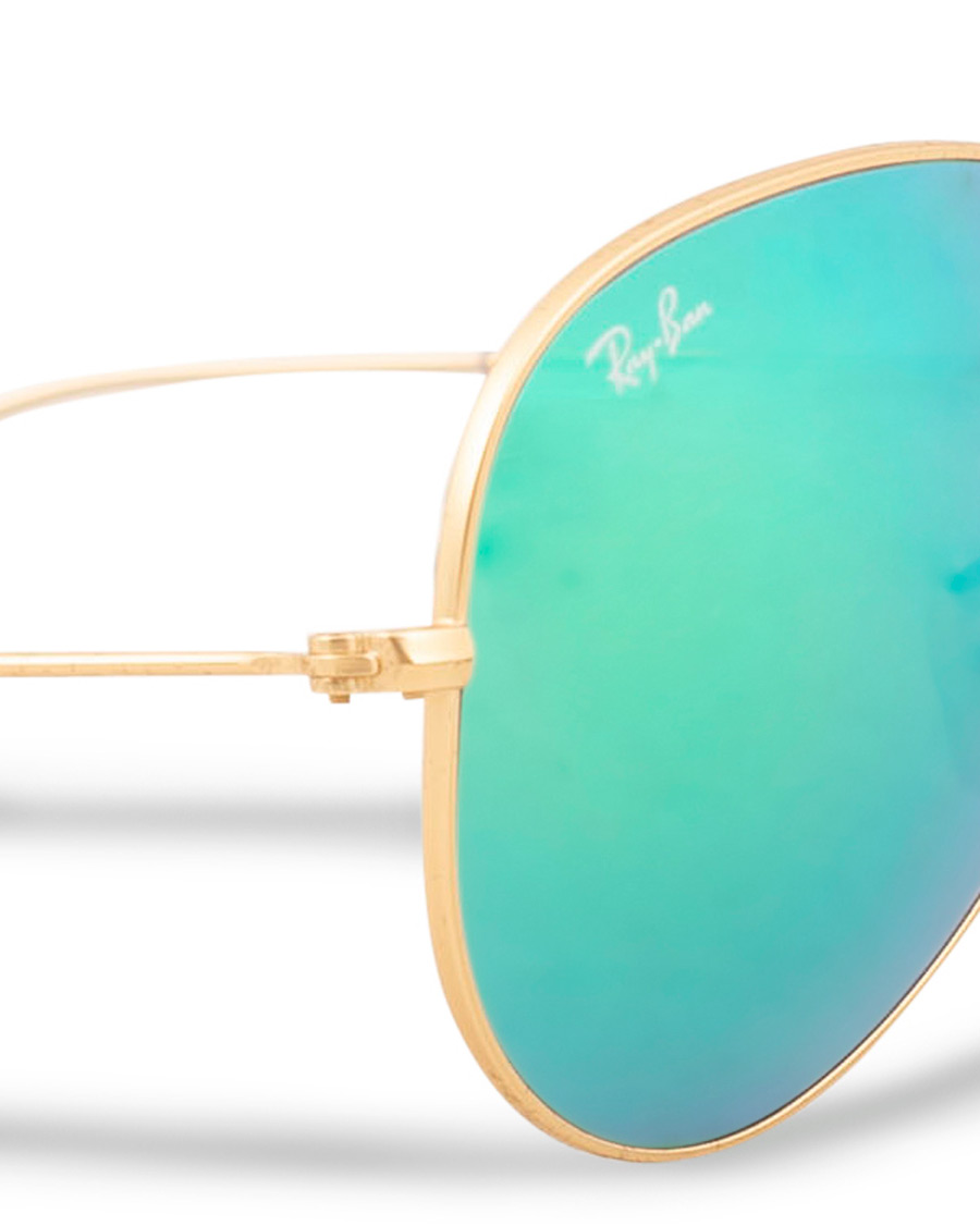 Herre | Solbriller | Ray-Ban | 0RB3025 Sunglasses Multi Mirror Green