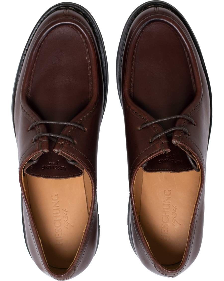 Herre | Heschung Thuya Moccasin Derby Noisette Hevea | Heschung | Thuya Moccasin Derby Noisette Hevea