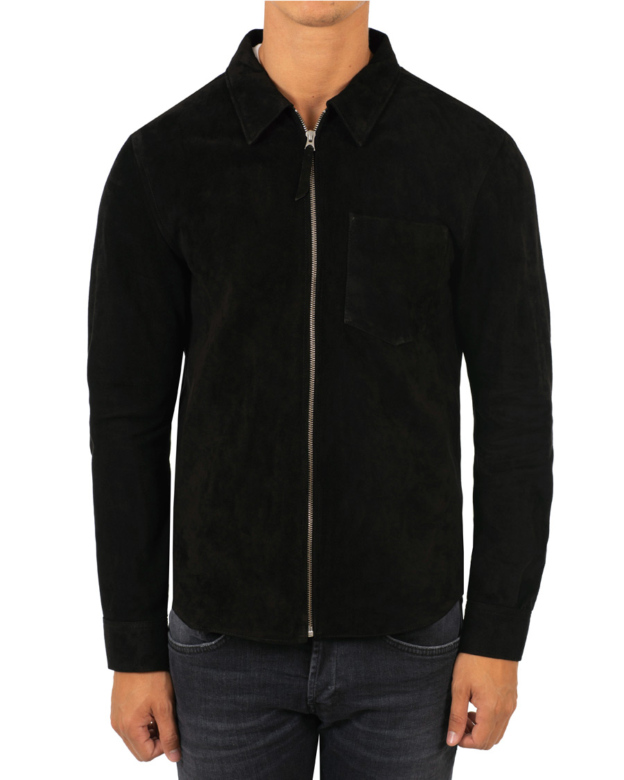 Our legacy suede zip shirt hotsell