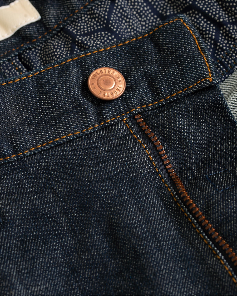 Herre | Jeans | Incotex | Sky Slim Fit Denim Dark Blue