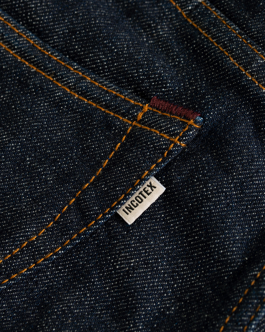 Herre | Jeans | Incotex | Sky Slim Fit Denim Dark Blue