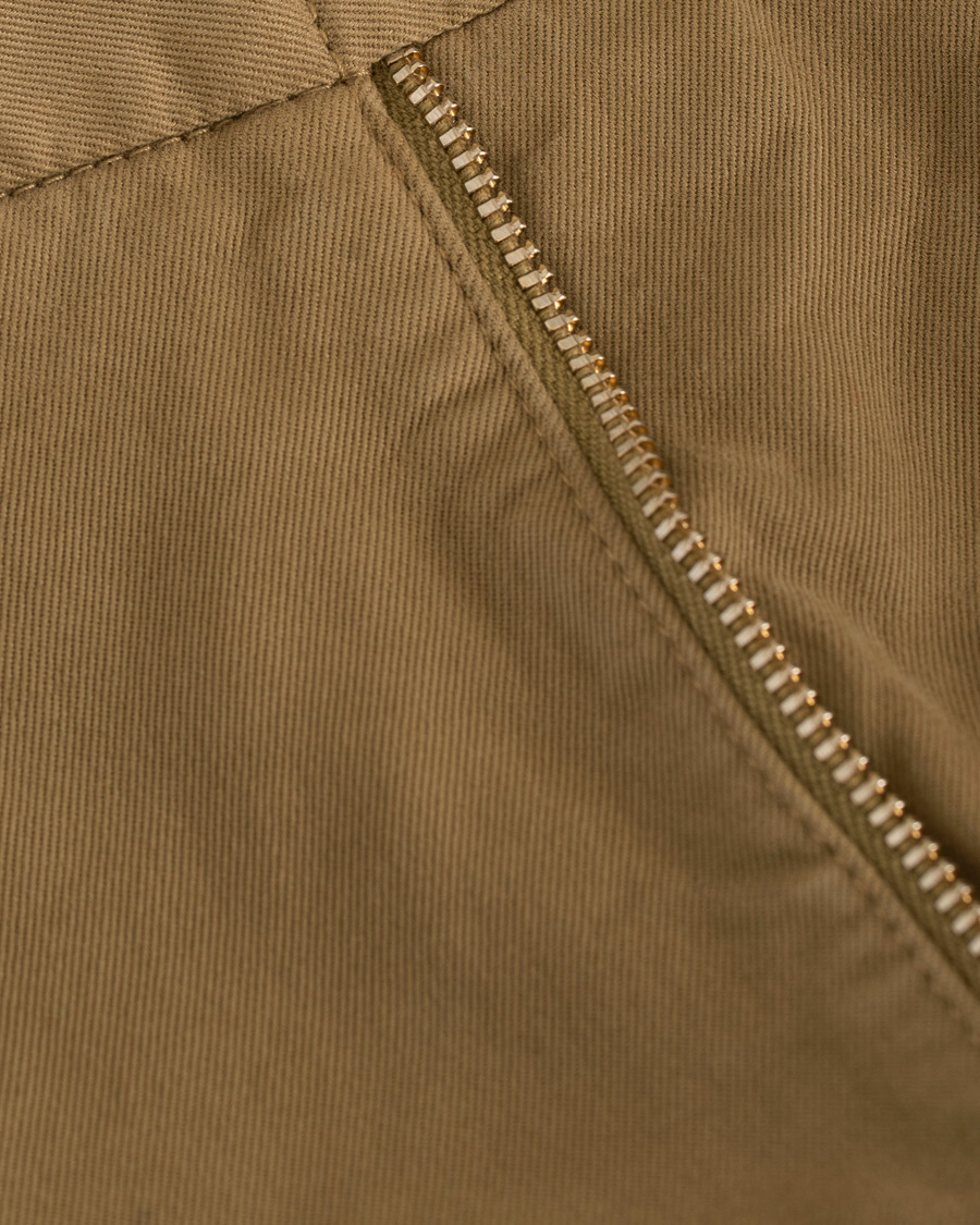 Herre | Bukser | Incotex | Slim Fit Comfort Chino Khaki