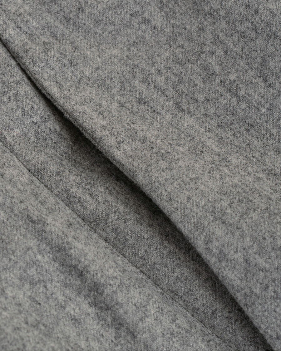 Herre | Bukser | Incotex | Super 100's Flannel Trousers Light Grey