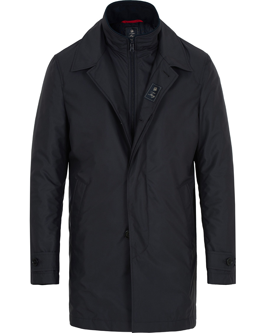 Herre | Jakker | Fay | Morning Water Repellent Nylon Coat Navy