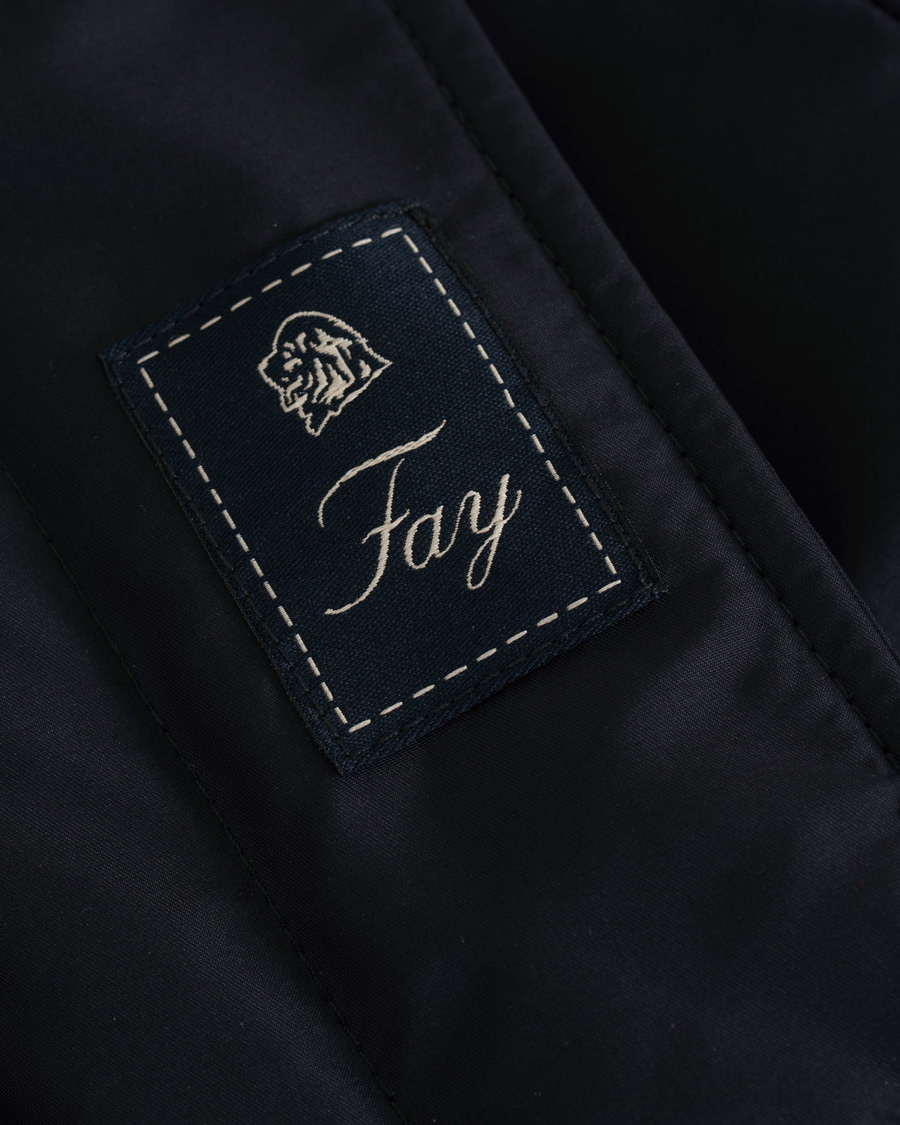 Herre | Jakker | Fay | Morning Water Repellent Nylon Coat Navy