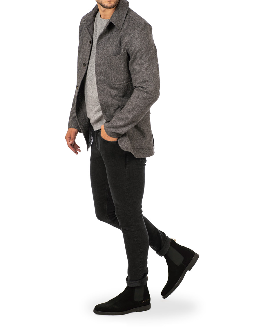 Herre | Common Projects Chelsea Boot Black Suede | Common Projects | Chelsea Boot Black Suede