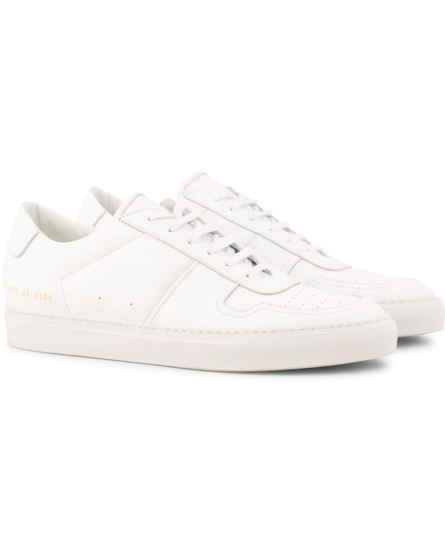 Herre | Common Projects B Ball Sneakers White Calf | Common Projects | B Ball Sneakers White Calf