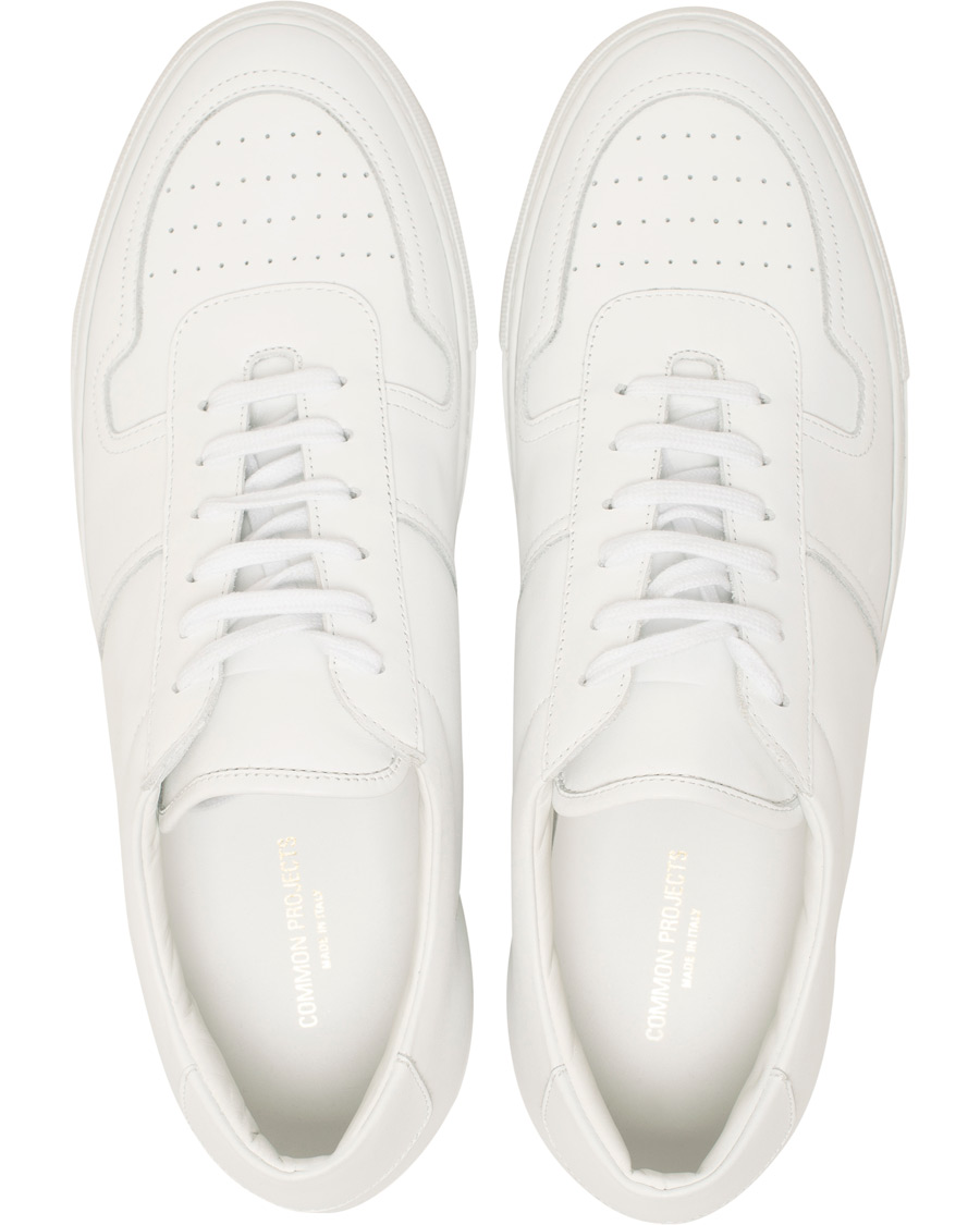 Herre | Common Projects B Ball Sneakers White Calf | Common Projects | B Ball Sneakers White Calf