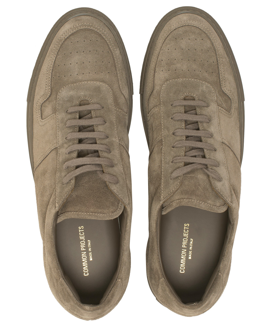 Herre | Common Projects B Ball Sneakers Grey Suede | Common Projects | B Ball Sneakers Grey Suede