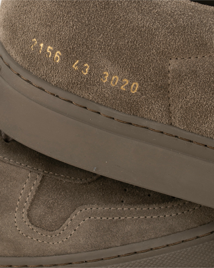Herre | Common Projects B Ball Sneakers Grey Suede | Common Projects | B Ball Sneakers Grey Suede