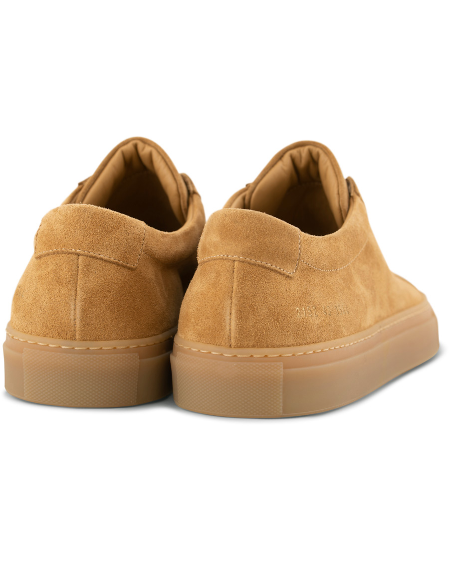 Herre | Common Projects Original Achilles Leather Sneakers Beige Suede | Common Projects | Original Achilles Leather Sneakers Beige Suede