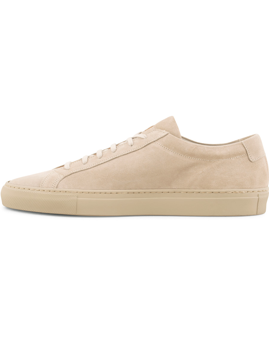 Herre | Common Projects Original Achilles Leather Sneakers Taupe Suede 40 | Common Projects | Original Achilles Leather Sneakers Taupe Suede 40