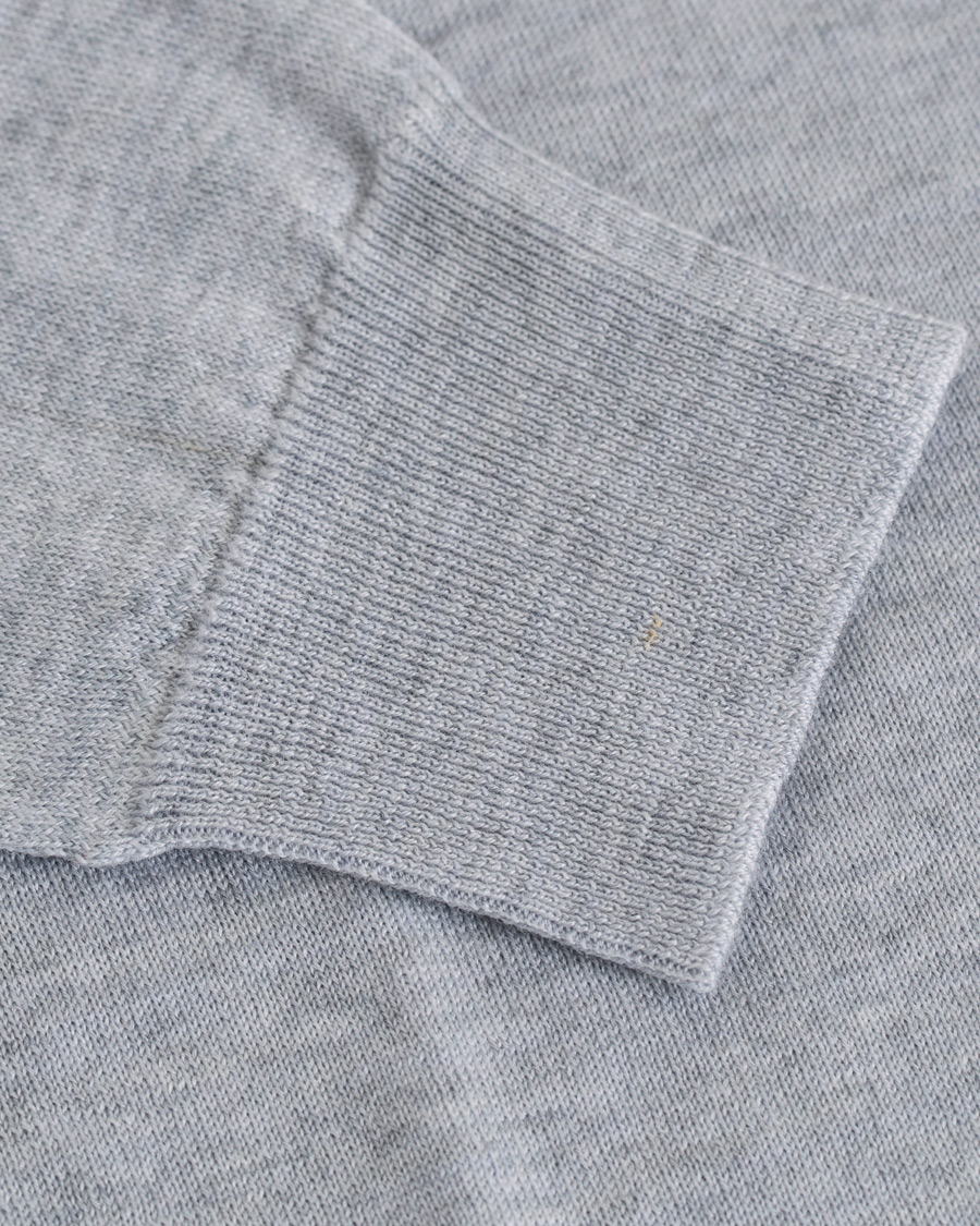 Herre | Gensere | John Smedley | Lundy Merino Crew Neck Pullover Bardot Grey