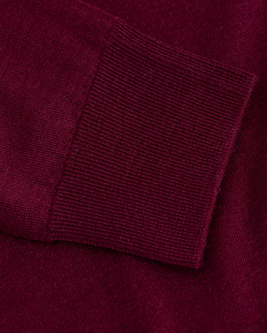 Herre | Gensere | John Smedley | Petworth Merino Cardigan Bordeaux