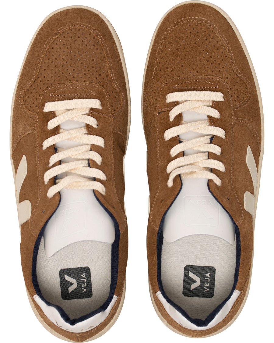 Herre | Veja V-10 Suede Sneaker Brown Pierre | Veja | V-10 Suede Sneaker Brown Pierre