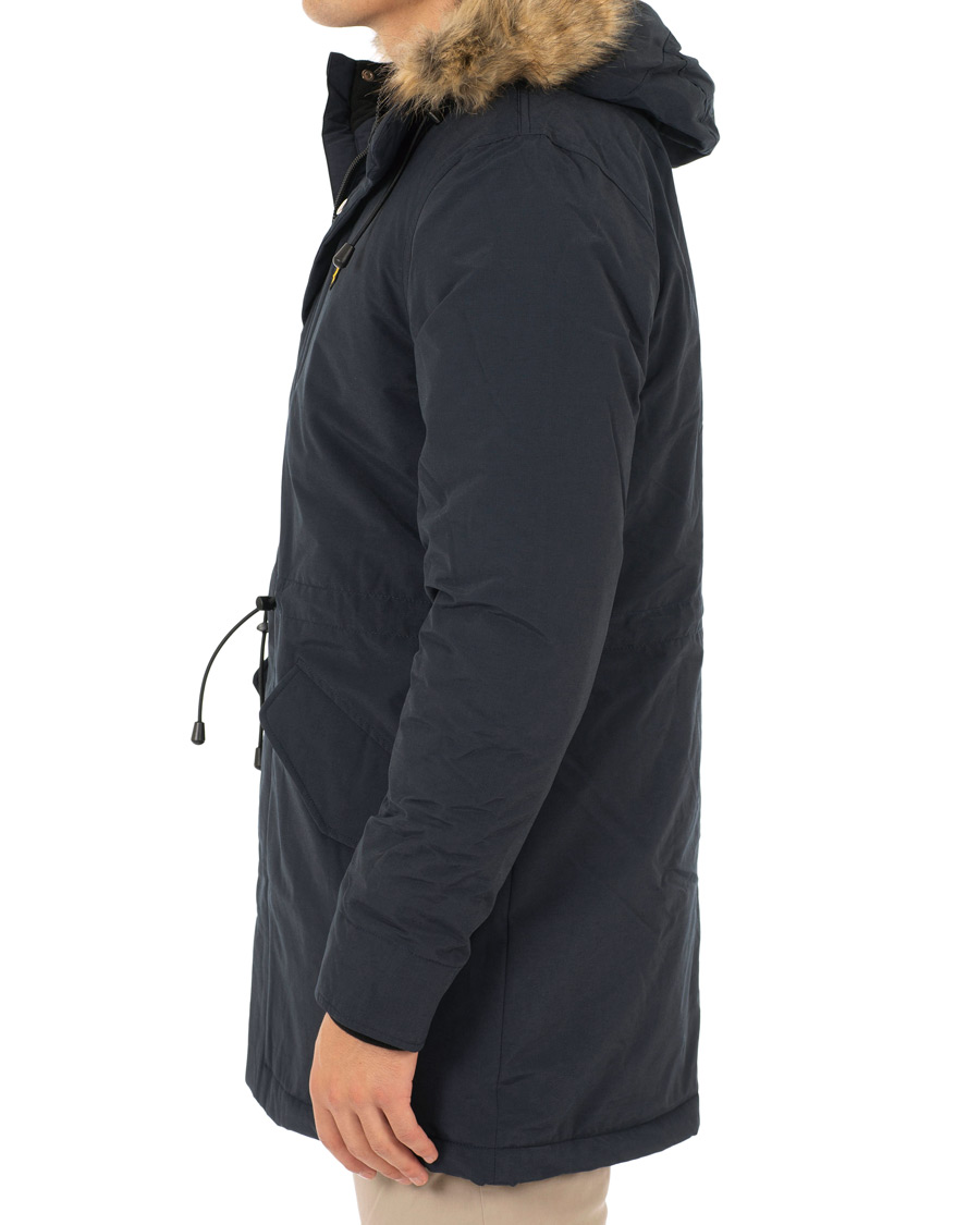 Lyle Scott Winter Weight Micro Fleece Parka Dark Navy hos CareO