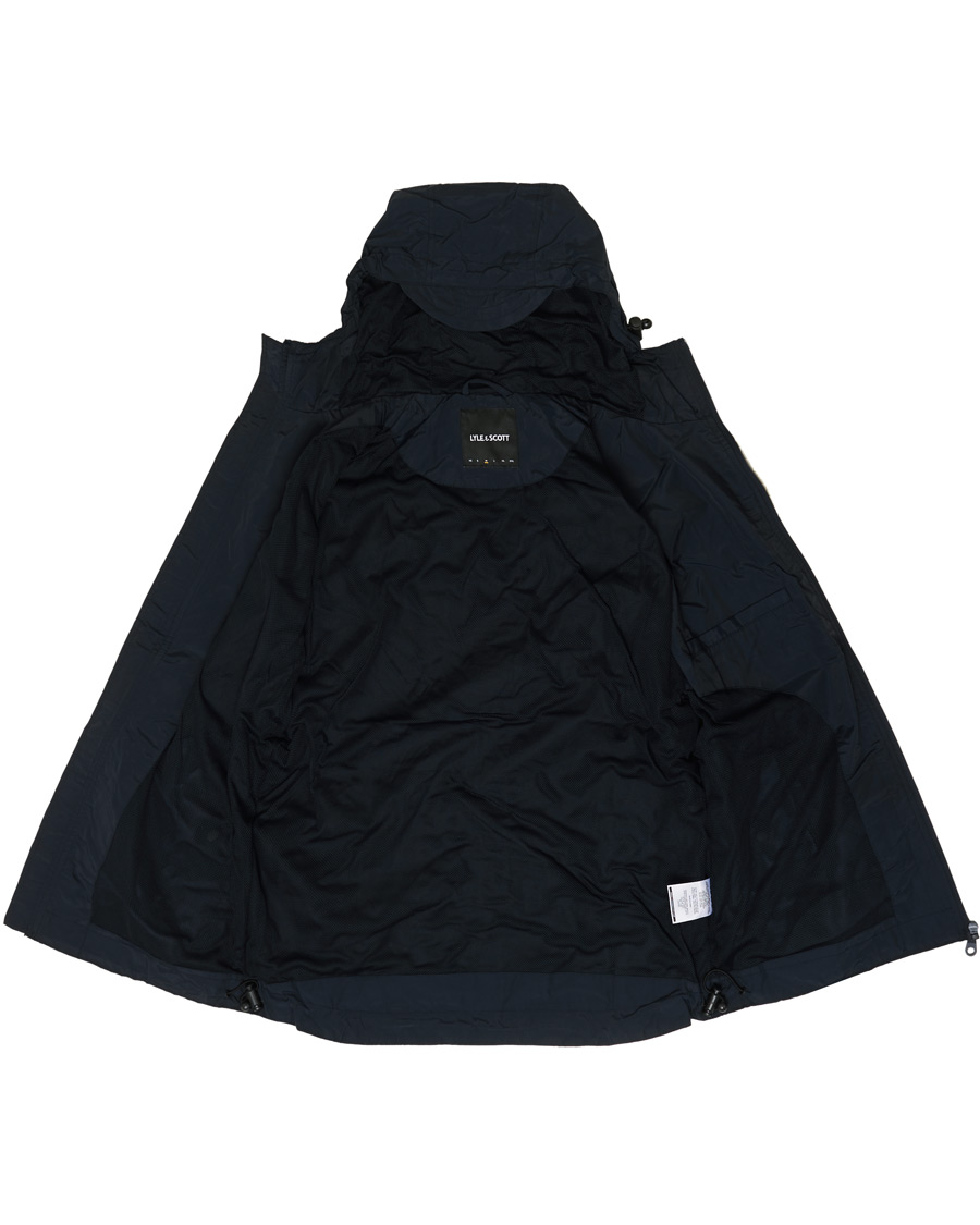 Herre | Jakker | Lyle & Scott | Zip Through Hooded Jacket Dark Navy