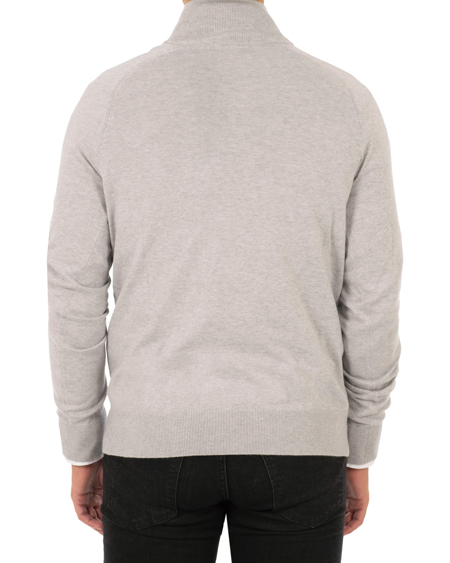 Herre | Gensere | Henri-Lloyd | Henri Lloyd Miller Regular Half Zip Grey Marl
