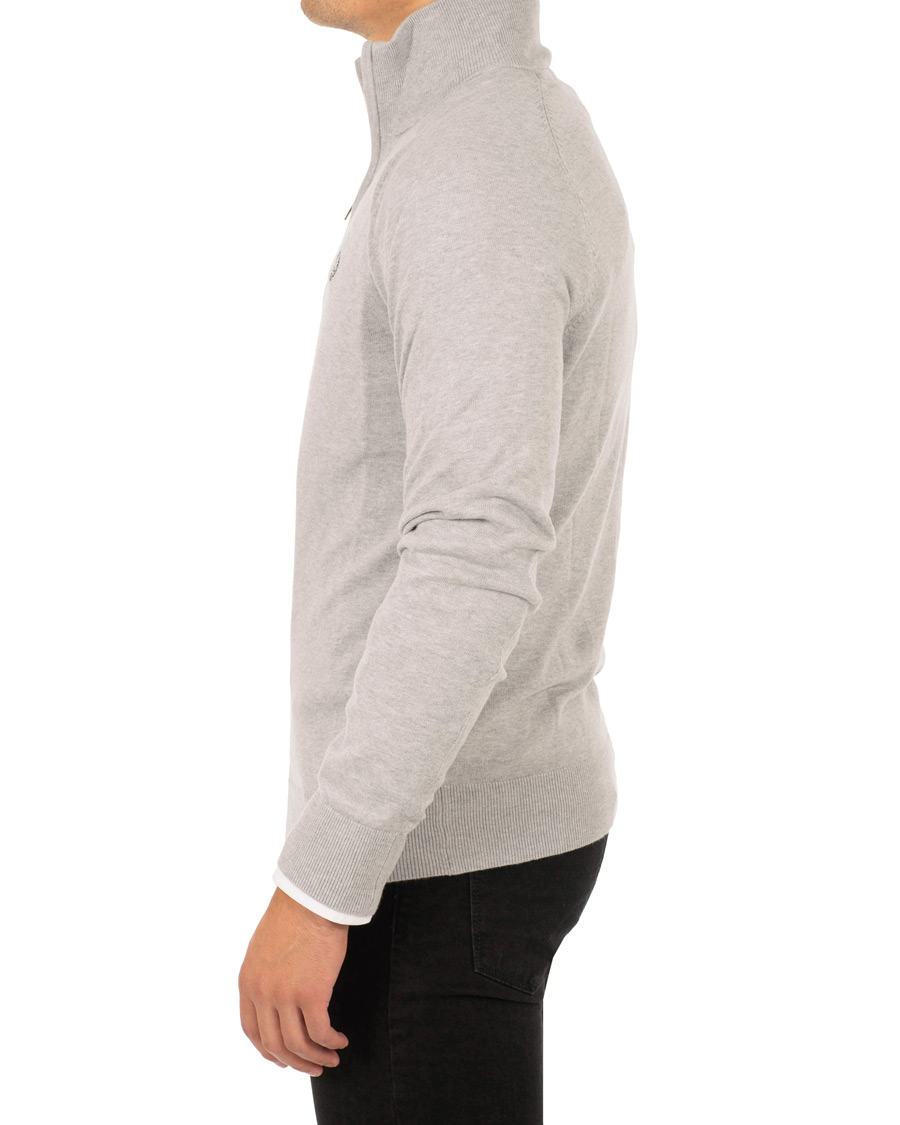 Herre | Gensere | Henri-Lloyd | Henri Lloyd Miller Regular Half Zip Grey Marl