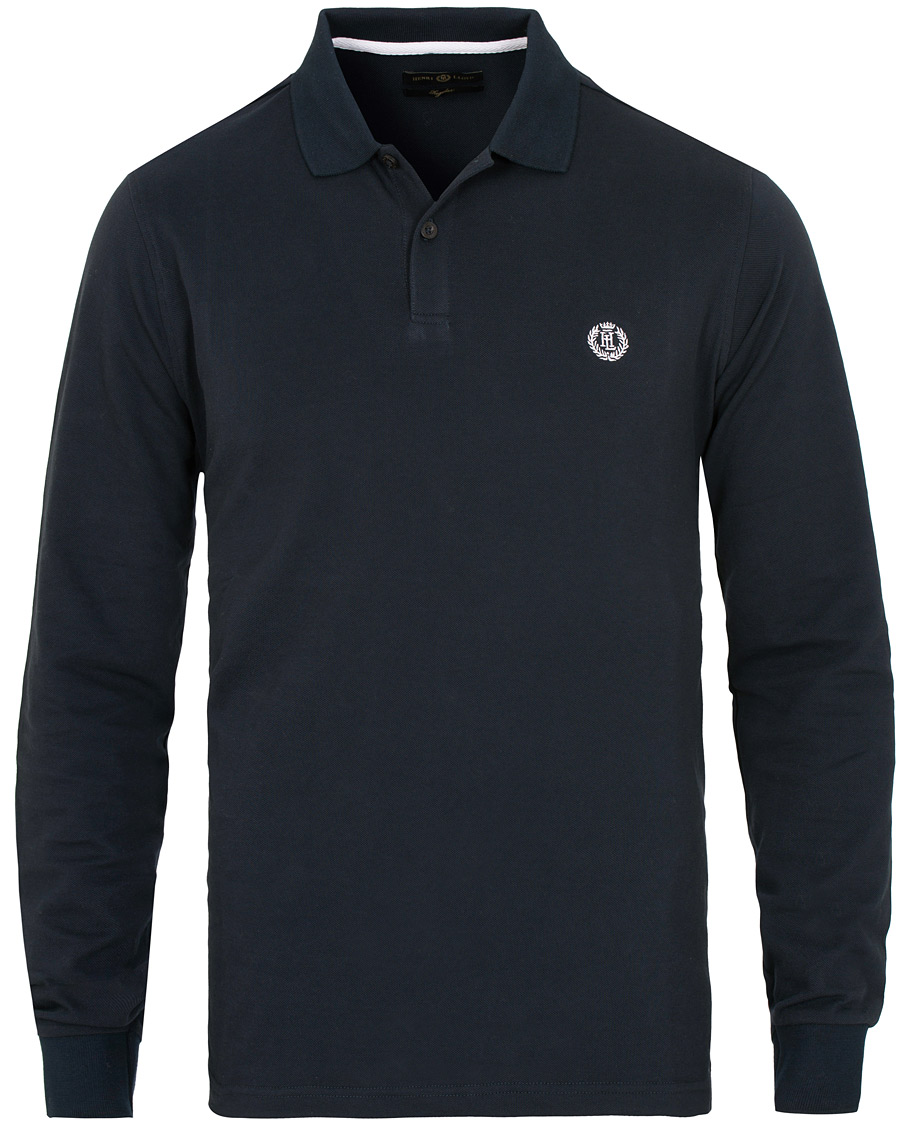 Herre | Gensere | Henri-Lloyd | Henri Lloyd Musburry Regular Long Sleeve Polo Navy