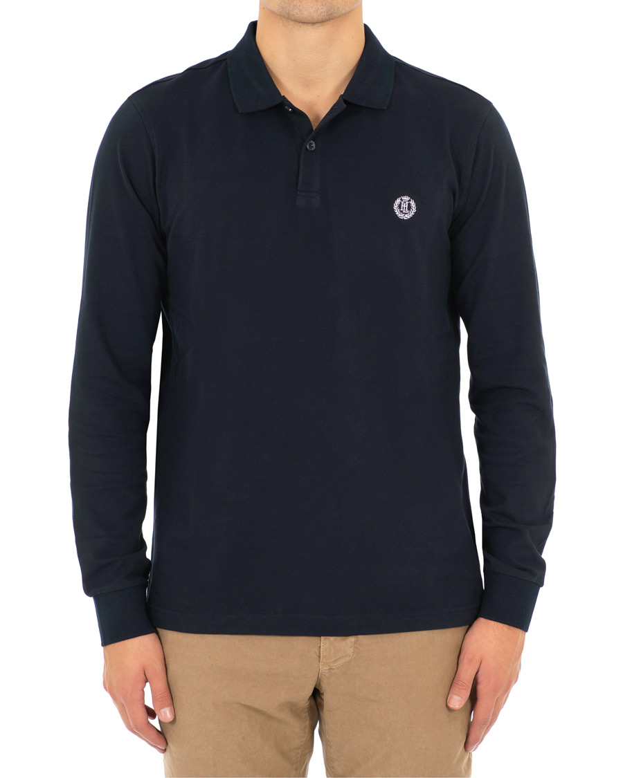 Herre | Gensere | Henri-Lloyd | Henri Lloyd Musburry Regular Long Sleeve Polo Navy