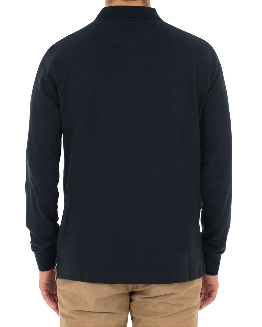 Herre | Gensere | Henri-Lloyd | Henri Lloyd Musburry Regular Long Sleeve Polo Navy