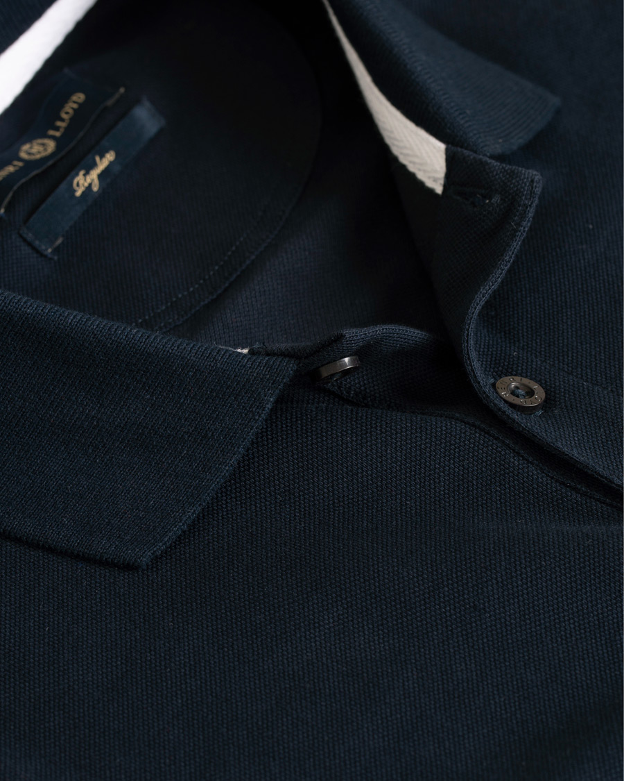 Henri Lloyd Musburry Regular Long Sleeve Polo Navy hos CareOfCarl