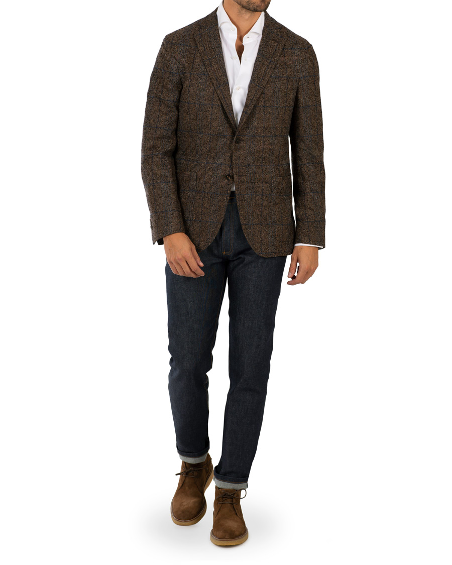 Herre | Tod's Crepe Sole Chukka Boot Medium Brown Suede | Tod's | Crepe Sole Chukka Boot Medium Brown Suede
