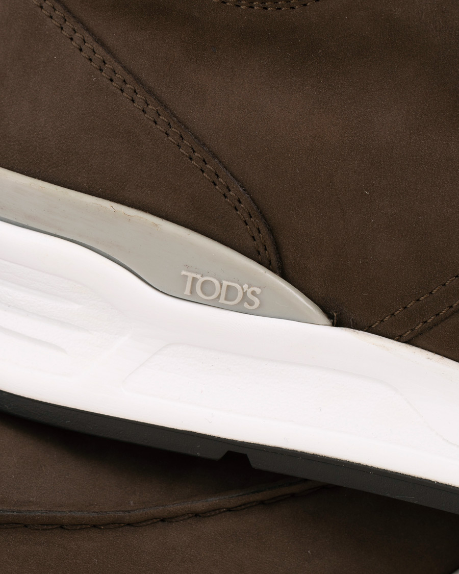 Herre | Tod's Sportivo Hiking Boot Dark Brown Nubuck | Tod's | Sportivo Hiking Boot Dark Brown Nubuck