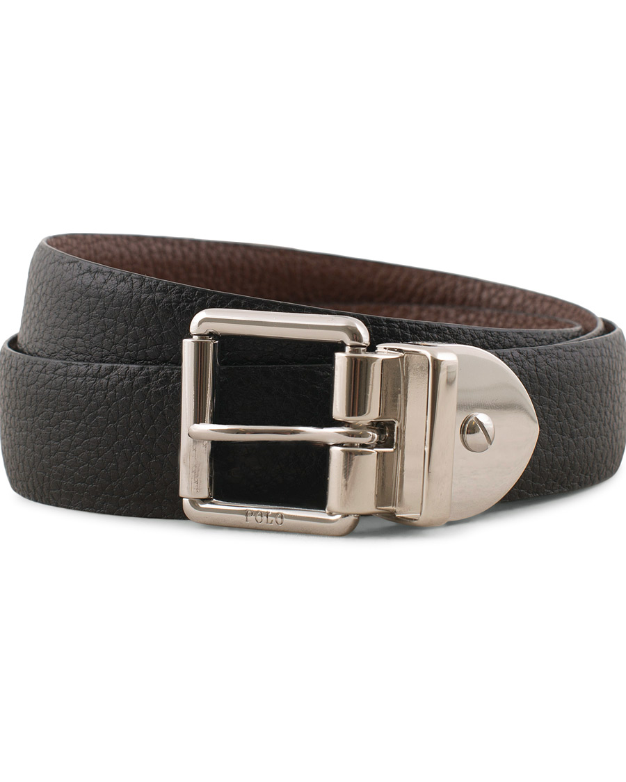 Herre | Polo Ralph Lauren Reversible Leather Dress Belt Black/Brown | Polo Ralph Lauren | Reversible Leather Dress Belt Black/Brown