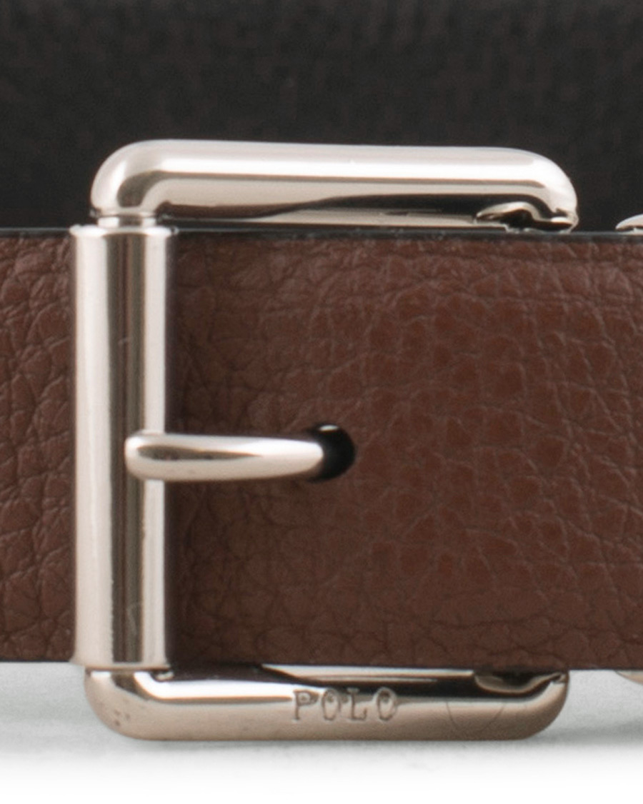 Herre | Polo Ralph Lauren Reversible Leather Dress Belt Black/Brown | Polo Ralph Lauren | Reversible Leather Dress Belt Black/Brown