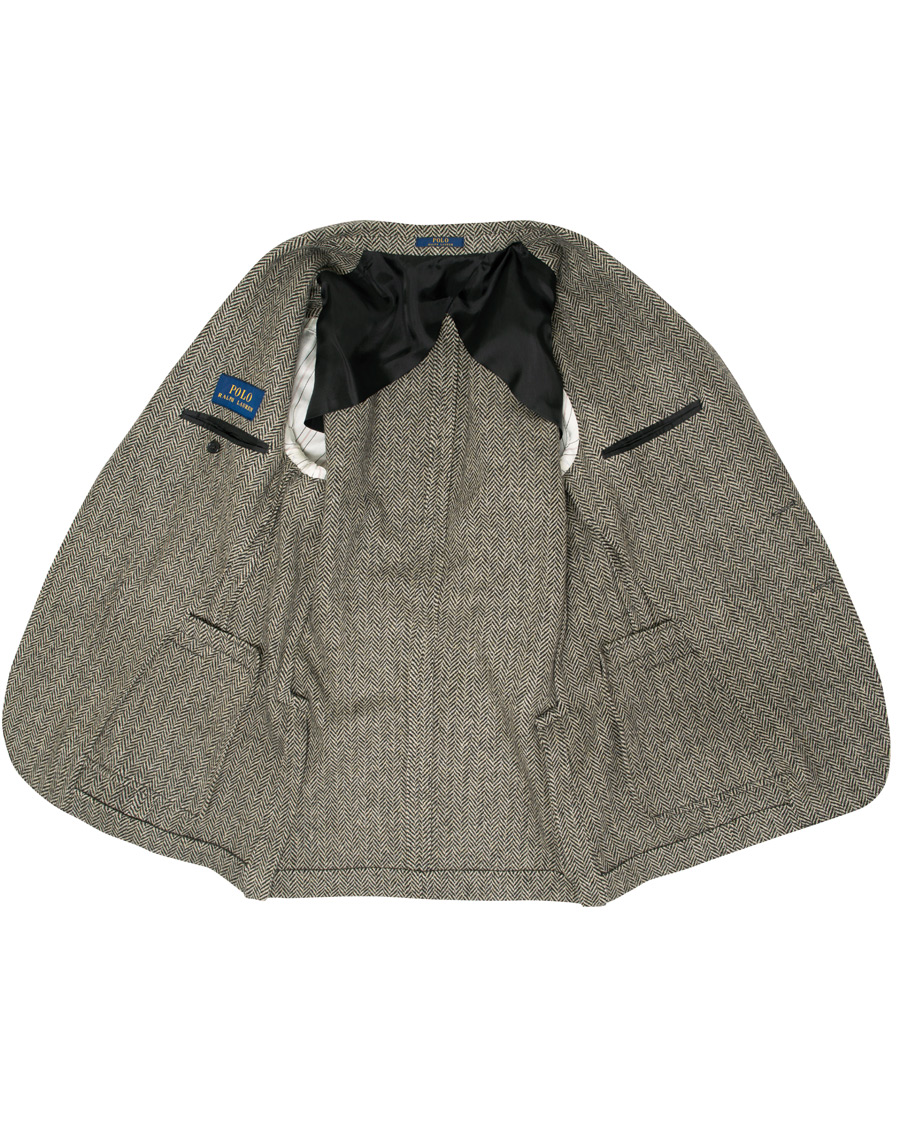 Herre | Dressjakker | Polo Ralph Lauren | Morgan Herringbone Blazer Black/Cream