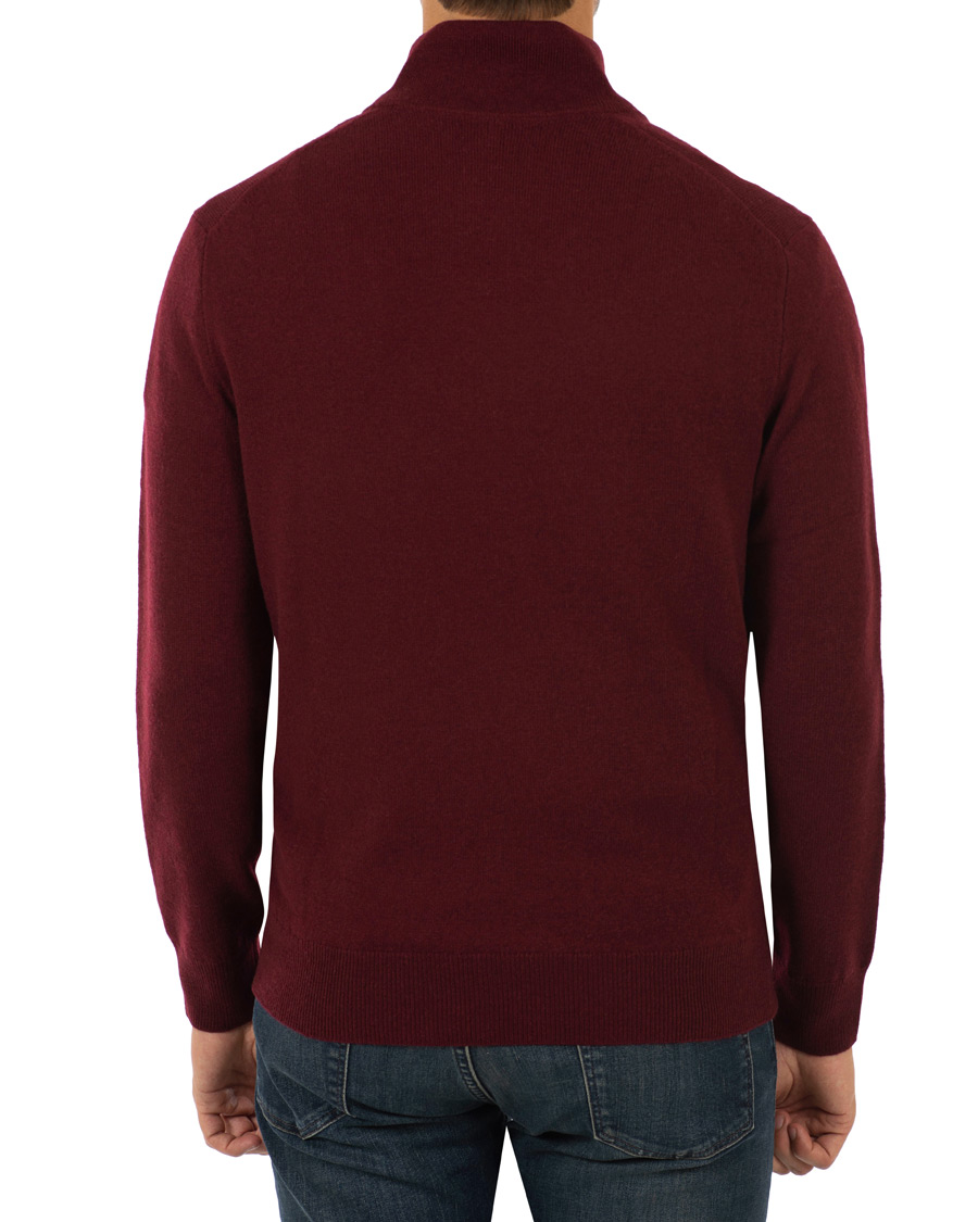 Herre | Gensere | Polo Ralph Lauren | Merino Half Zip Classic Wine