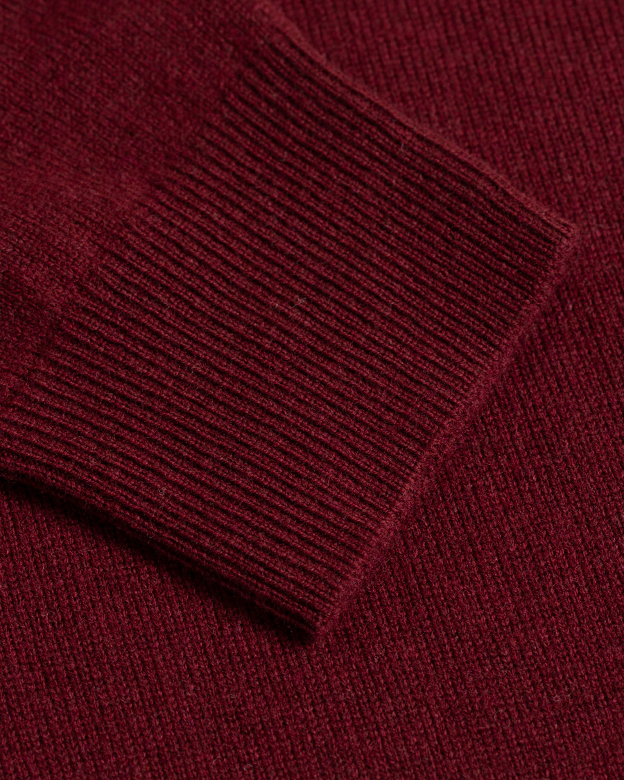 Herre | Gensere | Polo Ralph Lauren | Merino Half Zip Classic Wine