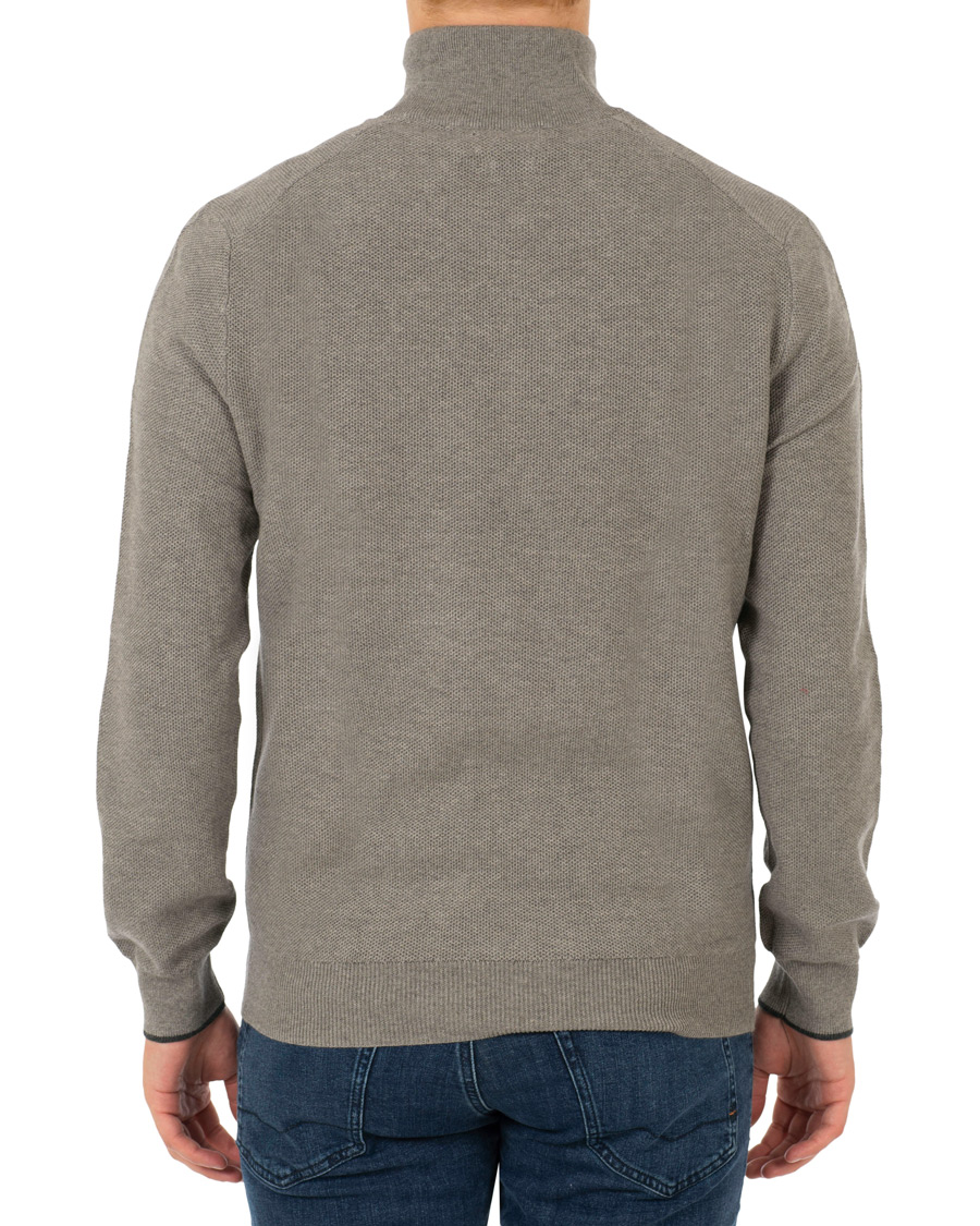 Herre | Gensere | Polo Ralph Lauren | Texture Half Zip Fawn Grey Heather