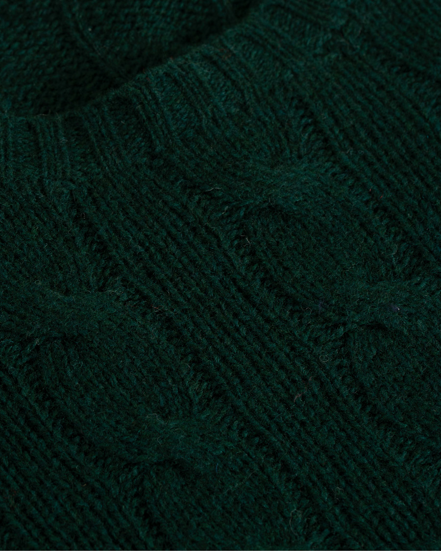 Herre | Gensere | Polo Ralph Lauren | Wool/Cashmere Cable Crew Neck College Green