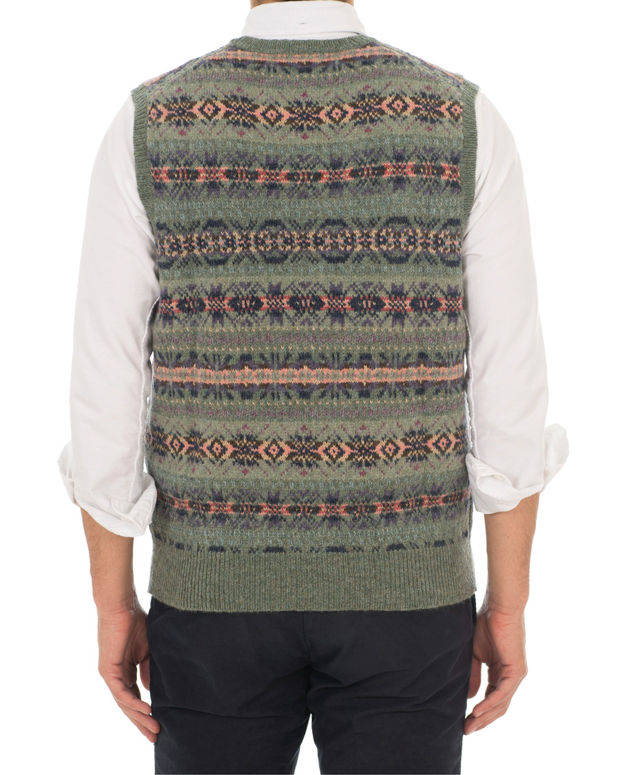 Herre | Gensere | Polo Ralph Lauren | Wool Fairisle Crew Vest Lovette/Multi