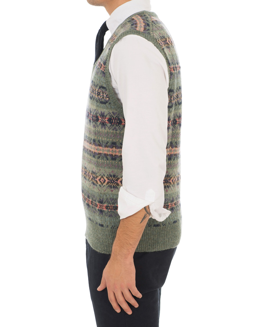 Herre | Gensere | Polo Ralph Lauren | Wool Fairisle Crew Vest Lovette/Multi