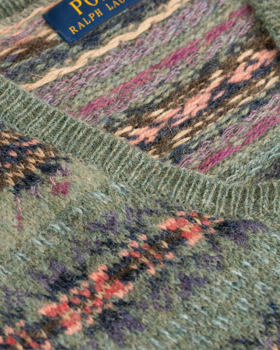 Herre | Gensere | Polo Ralph Lauren | Wool Fairisle Crew Vest Lovette/Multi