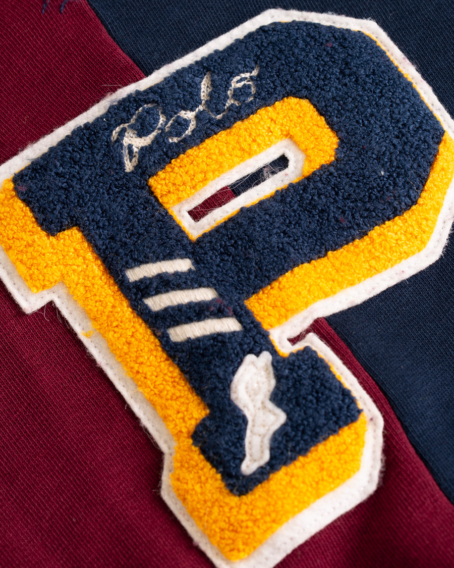 Herre | Gensere | Polo Ralph Lauren | Teddy P Crew Neck Sweatshirt Cruise Navy/Classic Wine