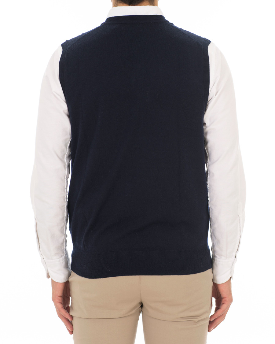Herre | Gensere | Polo Ralph Lauren | Merino Vest Hunter Navy