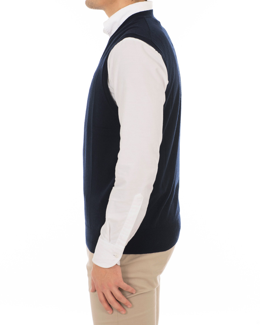 Herre | Gensere | Polo Ralph Lauren | Merino Vest Hunter Navy