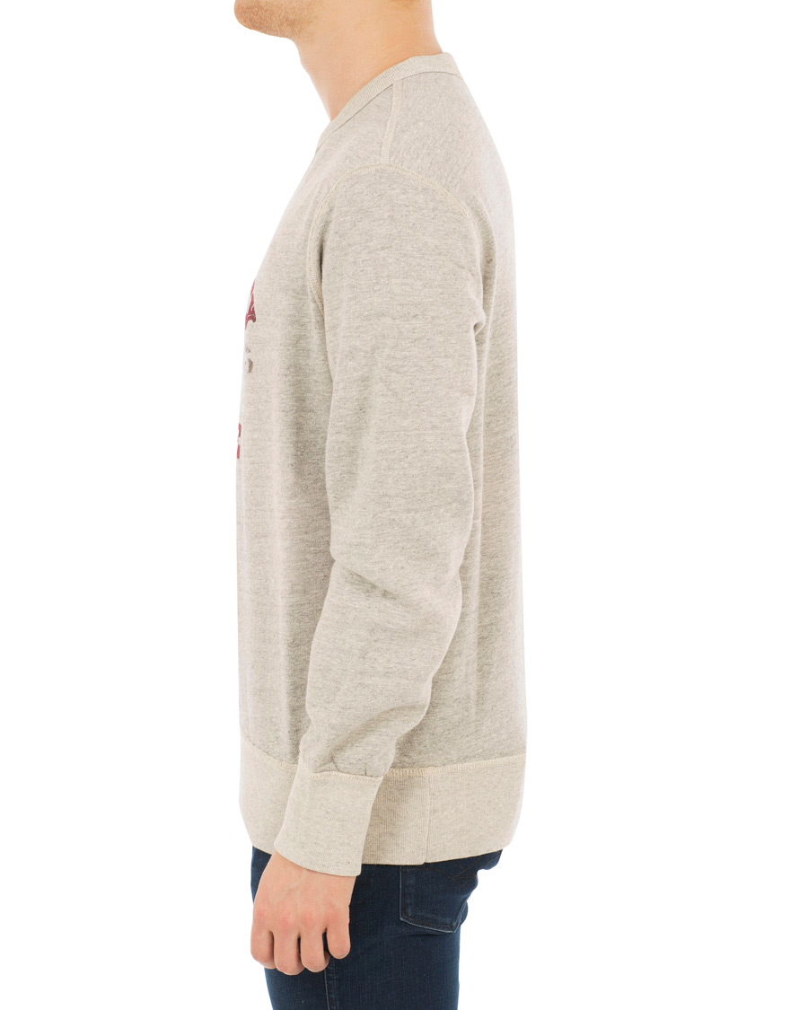 Herre | Gensere | Polo Ralph Lauren | Varsity Crew Neck Sweatshirt Stadium Grey